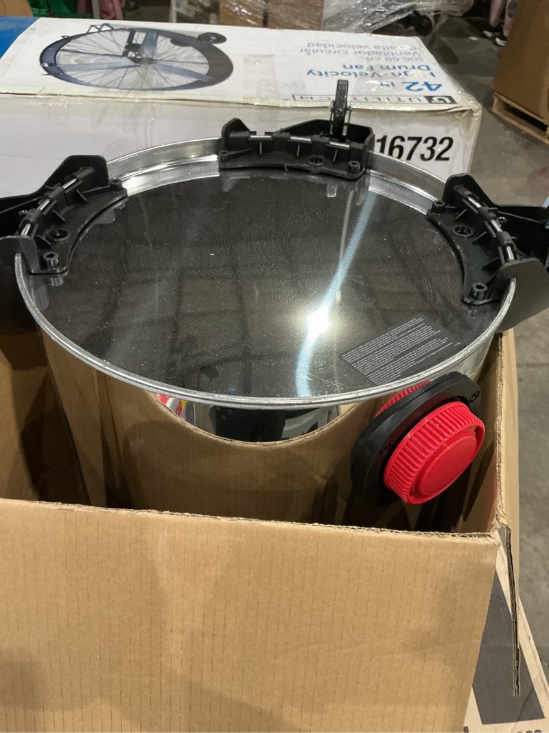 Condition photo showing As Is for shop-vac 12-gallon 6 hp corded wet/dry shop vacuum with accessories included