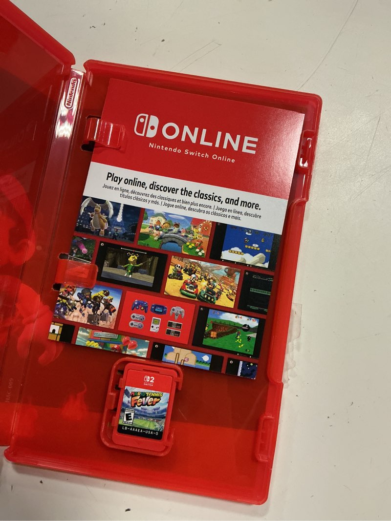 Condition photo showing New/Like New for mario tennis fever - nintendo switch 2