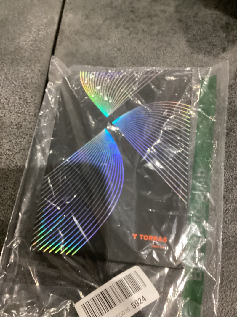 Condition photo showing New/Like New for TORRAS for iPad Mini 7 A17 Pro Case, iPad Mini 6 Case with Pencil Holder, Ultra Stable Stand, Multiple Adjustable Viewing Angles, Slim Protective Kickstand Cover, Translucent iPad Mini 6th Case, Black Black mini 7th?2024?/6th?2021?