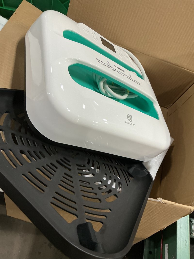 Condition photo showing Good Condition for heat press machine 12" x 10" portable & easy heat press for t-shirts, pillows, tote bags & more (white-green)