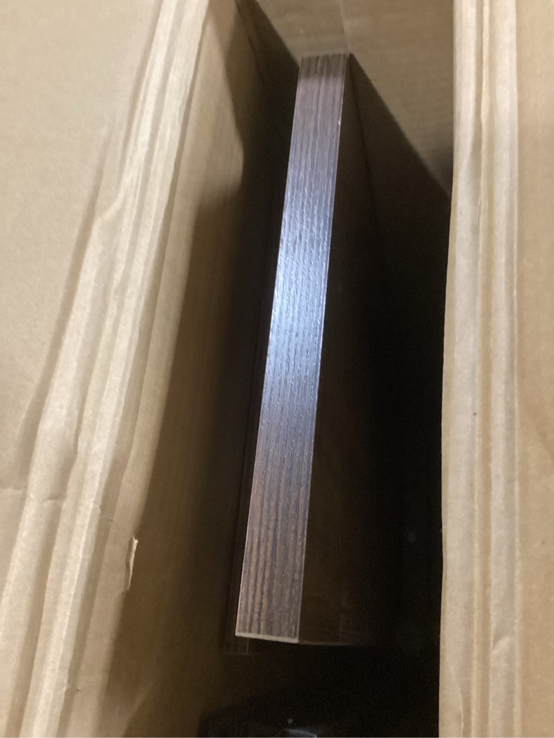 HOMISSUE Sofa Console Table, Rustic Console Table with 3-Tier Storage, Engineered Wood Sofa Tables w