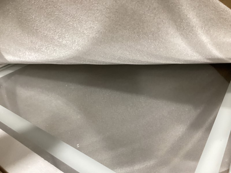 Condition photo showing Good Condition for amoise led bathroom vanity mirror with light, 2pack 36"x24" led bathroom vanity mirror with light for wall, anti-fog, dimmable 3 colors, memory function, backlit and front lit, plug-in/hardwired 36''lx24''w-2pcs