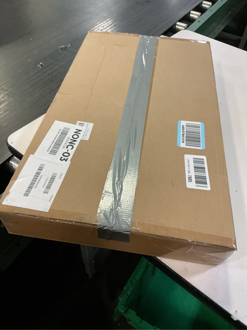 Condition photo showing New/Like New for under desk drawer storage, black with adjustable space divider, hidden slide out drawer tray, waterproof office sit stand desk caddy for pencil storage