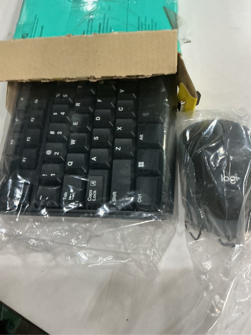 Condition photo showing Good Condition for logitech mk270 wireless keyboard and mouse combo for windows, 2.4 ghz wireless, compact mouse, 8 multimedia and shortcut keys, 2-year battery life, for pc, laptop - black