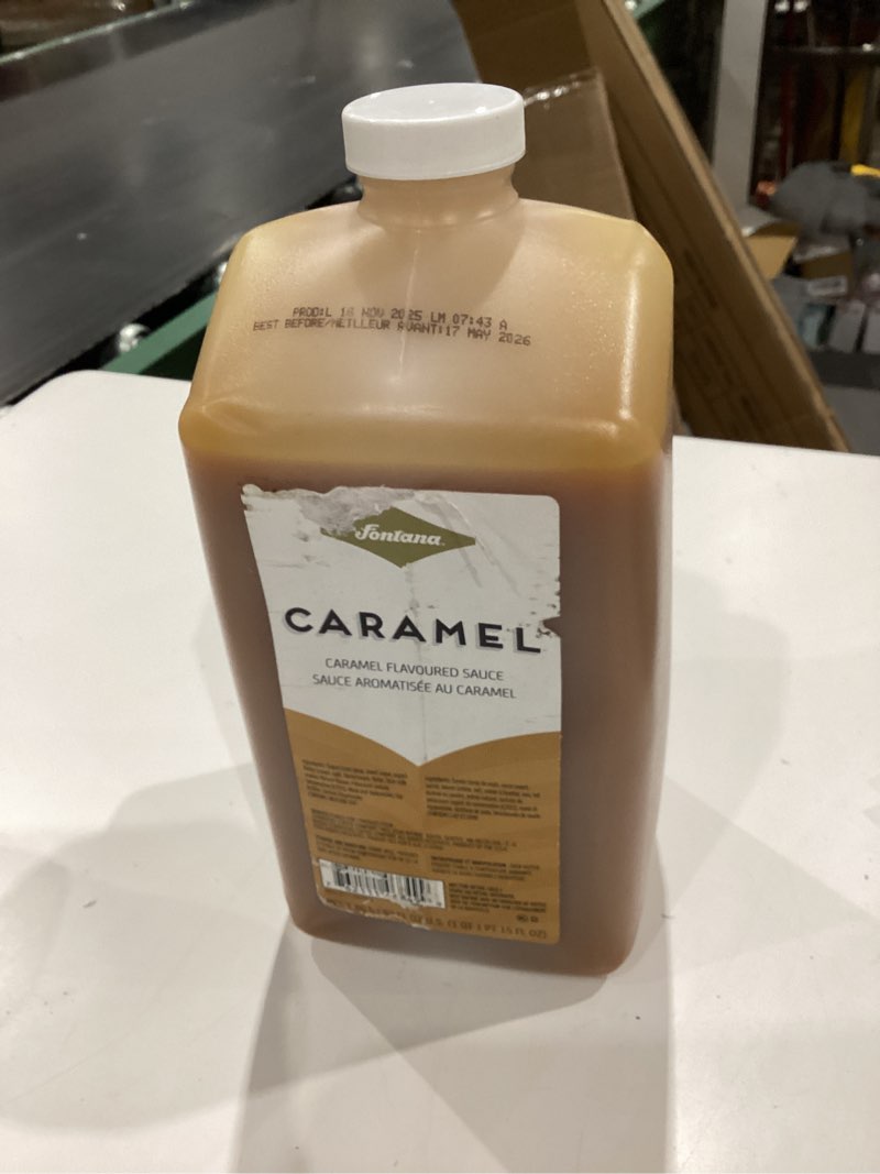 Condition photo showing Good Condition for fontana caramel sauce bb 4/2