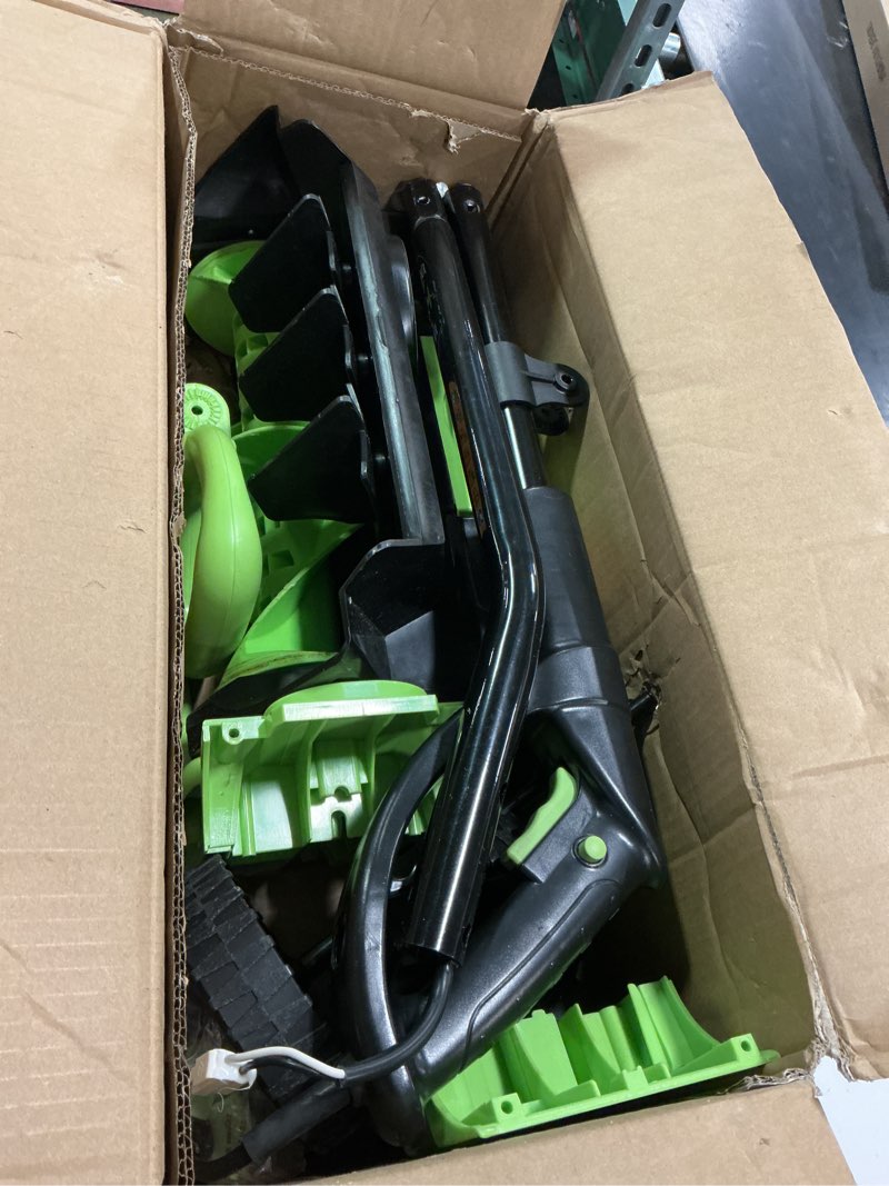 Condition photo showing Good Condition for Earthwise 16  Wide Snow Shovel  Corded Electric Snow Thrower Shovel - 430 LBS/Minute  SN70016