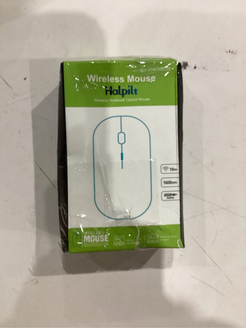 Condition photo showing Good Condition for Wireless Mouse Chargeable Portable Silent USB and Type-C Dual Mode Wireless Mouse 3 Adjustable DPI for Laptop, Mac, Android, PC (Q23S Black) (Rose Gold)