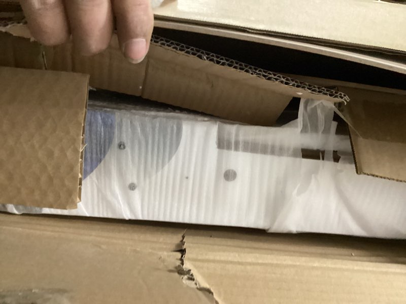 Condition photo showing Good Condition for SereneLife 58in Powered Air Hockey Table Upgraded 700mA 12v 2X Powerful Motor, 4 Player 4 Pucks 2 Pushers, Full-Size Arcade Style, Inline Power Switch and Battery Free Digital LED Score Board Legacy Blue