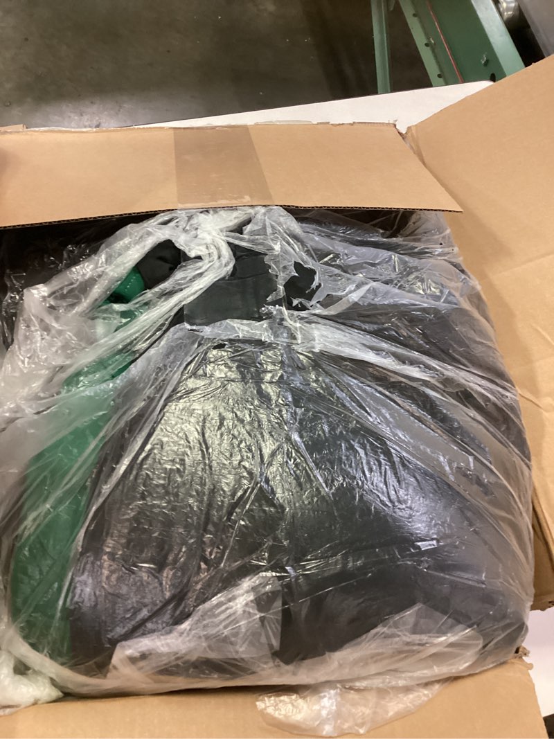 chezmoi collection upland 7-piece quilted patchwork comforter set, green/black/cream white, queen