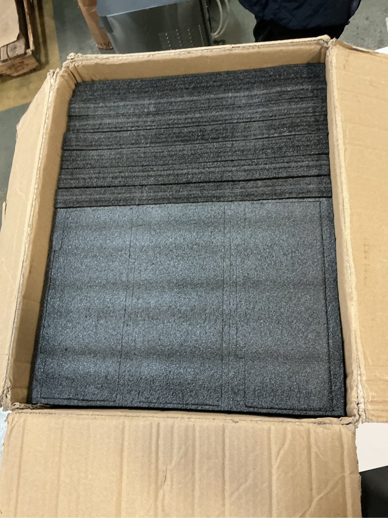 Condition photo showing New/Like New for Foam Pieces, (box full)