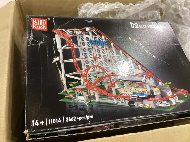 Roller coaster kingland bulid yourself