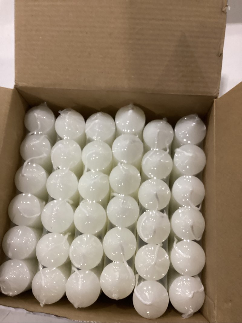 Condition photo showing Good Condition for threlaco 9 hour emergency candles for lantern (lantern not included) 3.5 inch white candles long burning survival bougie bulk for outdoor camping power outage emergency survival preparedness 36