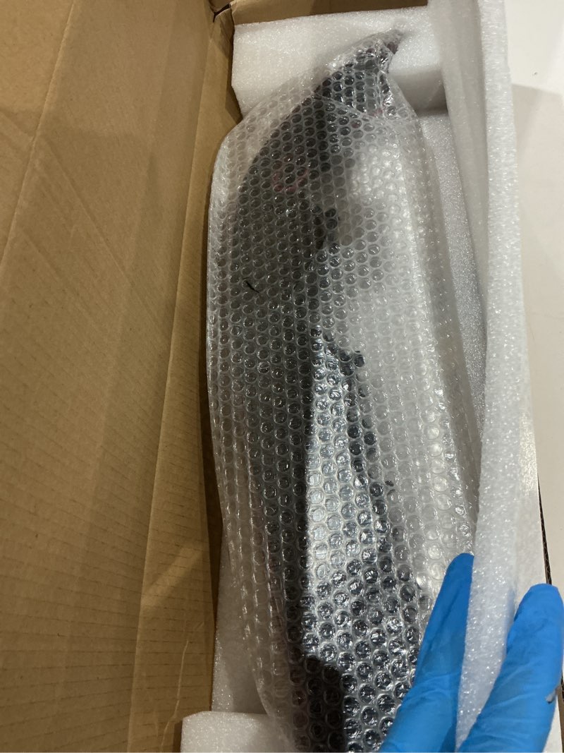 Condition photo showing Good Condition for dasbecan left rear bumper tail light reflector w/bulbs compatible with audi q7 2016-2022 driver side taillight assembly fog lamp replace# 4m0945095 left/driver side