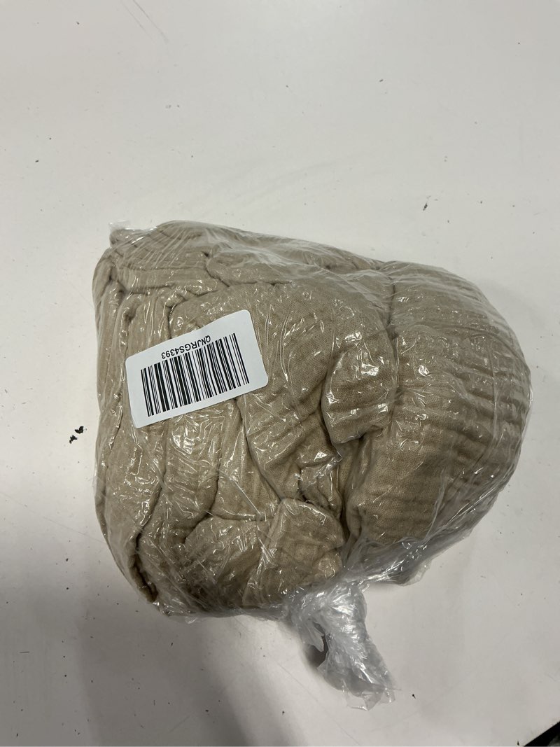 Condition photo showing Good Condition for organic airy gauze sham set, standard, dune