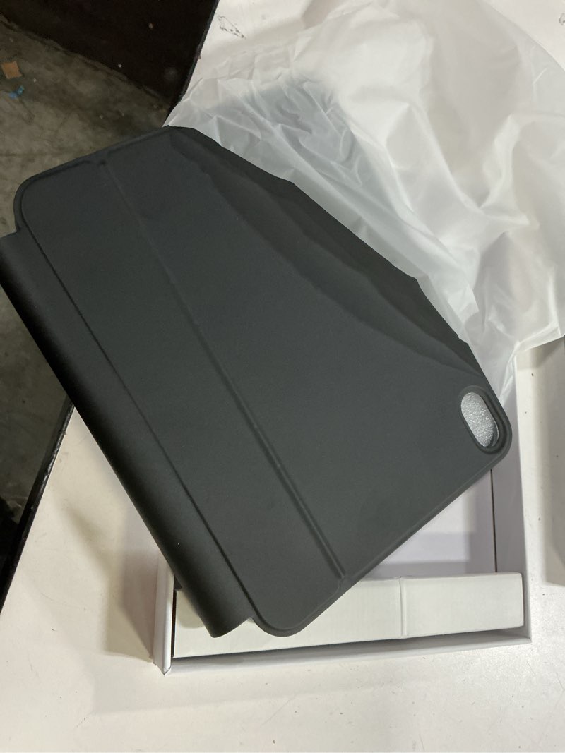 Condition photo showing Good Condition for dexnor for ipad mini 7 (a17 pro)/mini 6 case with keyboard, magnetic floating cantilever stand with trackpad pencil holder backlit keyboard case for ipad mini 7th(2024)/6th (2021) generation, black ipad mini 7 (a17 pro)/mini 6 black