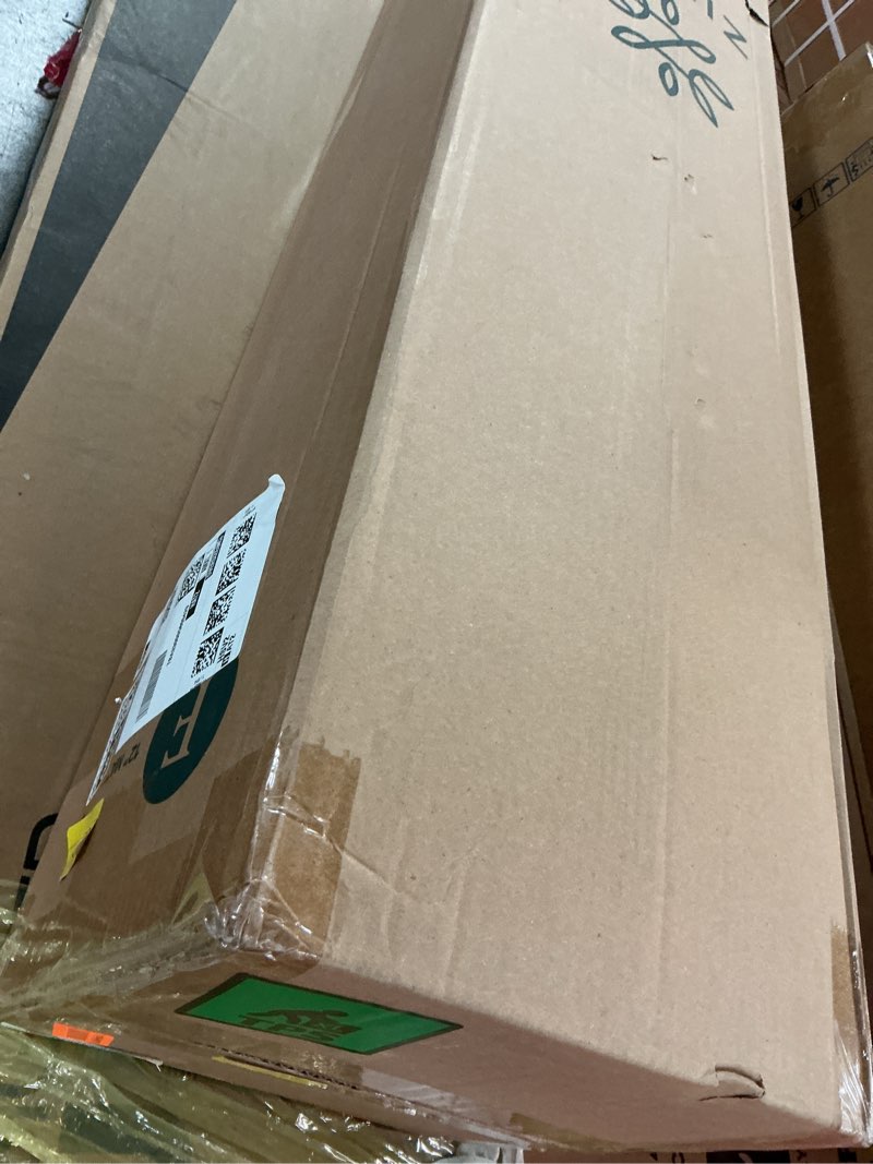 Condition photo showing New/Like New for zinus 12 inch full green tea memory foam mattress [new version], fiberglass free, medium firm feel, zoned pressure relief, certified safe foams & fabric, mattress in a box white full 12" new small box