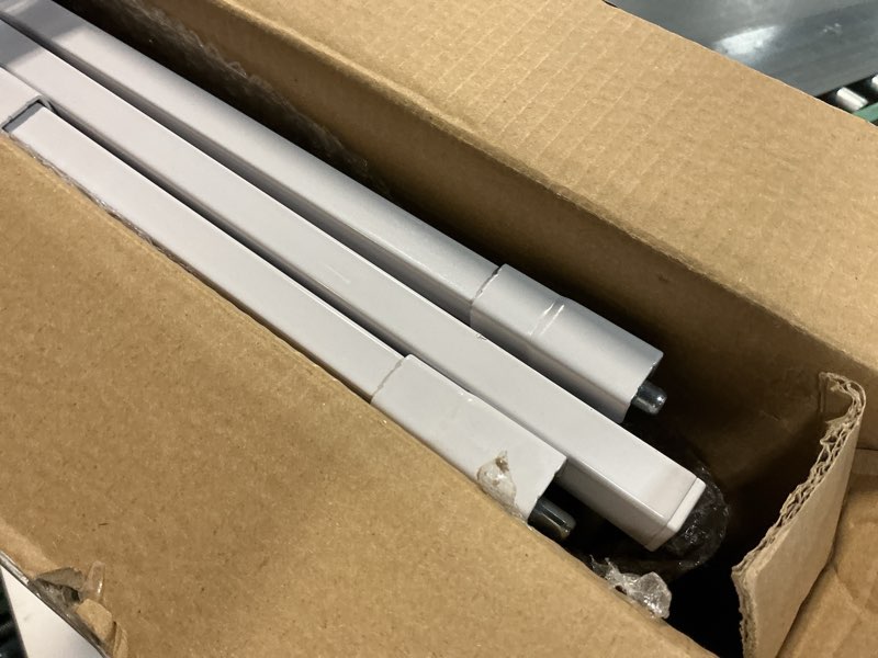 Condition photo showing Good Condition for Dog Gate, SHYUJAJIE Adjustable Extra Wide Short Dog Gate,Small Pet Gate with 4 Extension Kits, Pressure Mounted for Doorways & Stairs (White, 18-48" W*18" H) 18-48"W*18"H White