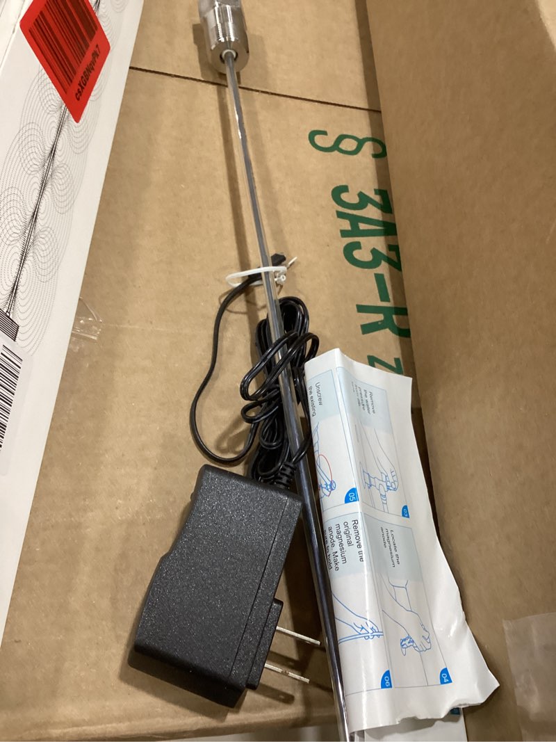 Condition photo showing As Is for Powered Anode Rod for Water Heater Gallon Tank, Electrical Anode Rod, Eliminates Rotten Egg Smell Over 100 Gallon Tank