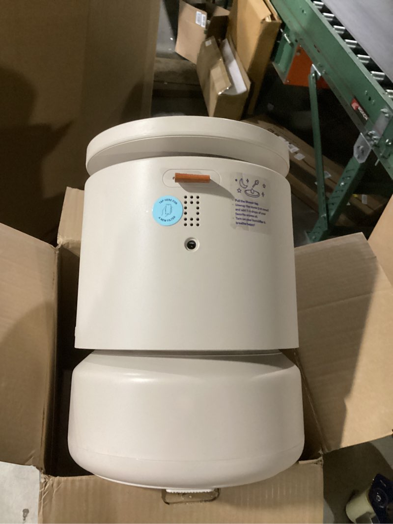 Condition photo showing Good Condition for BLUEAIR Room Humidifier - DreamWell - 48Hr Top-Fill Mist-Free InvisibleMist Technology Aroma Stone for Essential Oils and Soothing Mood Lighting - Quiet Operation for Bedroom and Home Use, Beige