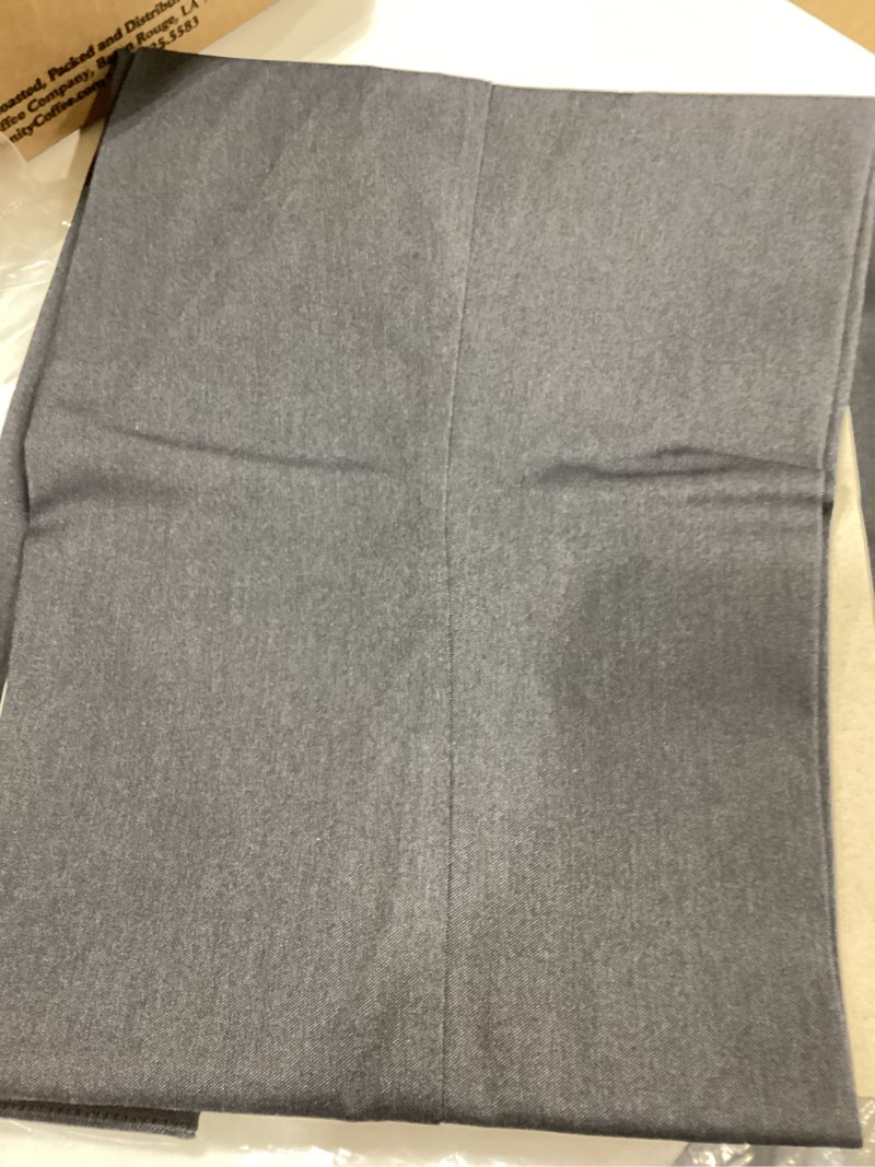 Condition photo showing New/Like New for Rekucci Curvy Woman Plus Size Modern Straight Leg Pant w/Tummy Control 14 Plus Charcoal