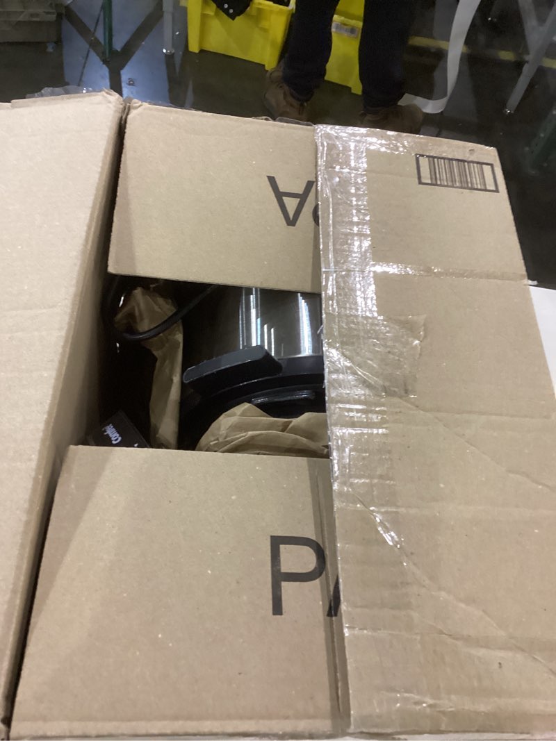 Condition photo showing As Is for COMFEE’ Pressure Cooker 6 Quart with 13 Cooking Functions, Olla de Presion Non-Stick Pot Yogurt Maker Rice Cooker Slow Cooker Sauté Steamer, Healthy Ceramic Inner Pot Black 6 Quarts