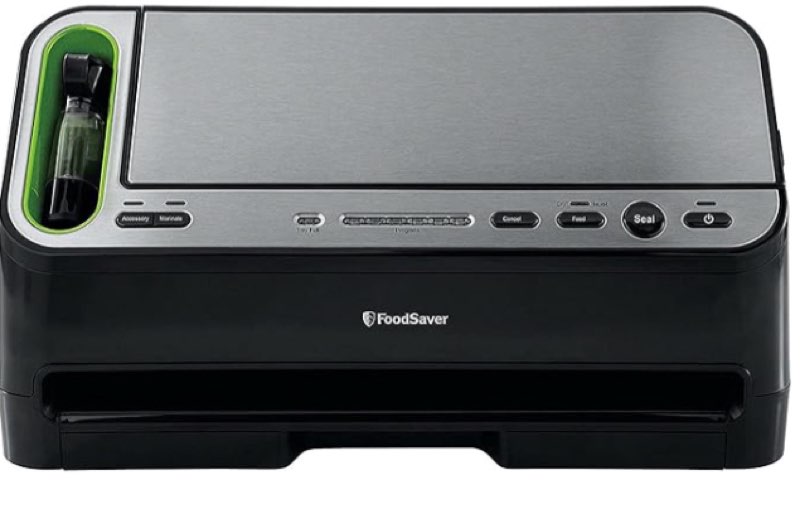 FoodSaver V4400 2-in-1 Vacuum Sealer Machine with Automatic Vacuum Sealer Bag Detection and Starter Kit
