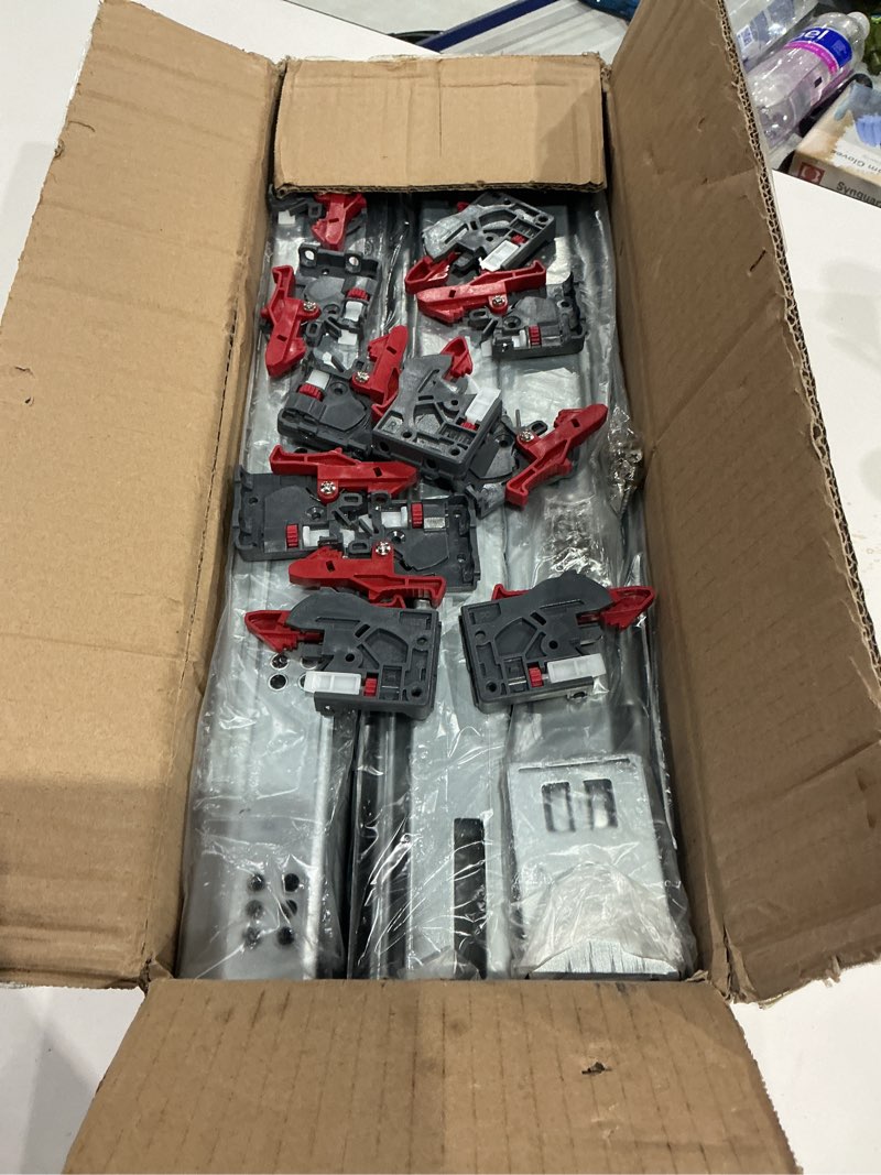 Condition photo showing Good Condition for undermount concealed soft close drawer slides 18inch,6 pairs full extension drawer glides runners with locking device and rear mounting brackets 18 inch 6-pair