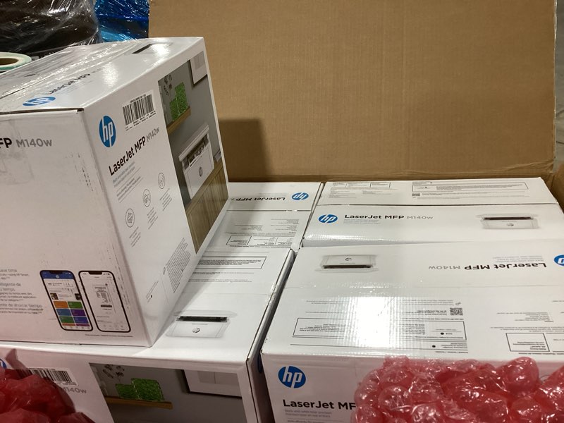Condition photo showing New/Like New for HP LaserJet MFP M140w Wireless Black & White Printer, Print, scan, copy, Fast speeds, Easy setup, Mobile printing, Best-for-small teams