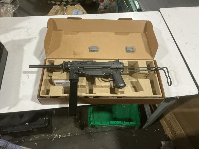 Condition photo showing Good Condition for umarex legends m3 grease gun .177 caliber bb gun air rifle