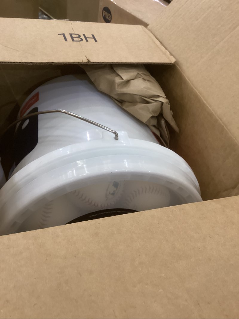 Condition photo showing Good Condition for Rawlings | Official League Recreational Use Practice Baseballs | Youth/8U | R8U | Bucket | 24 Count White One Size
