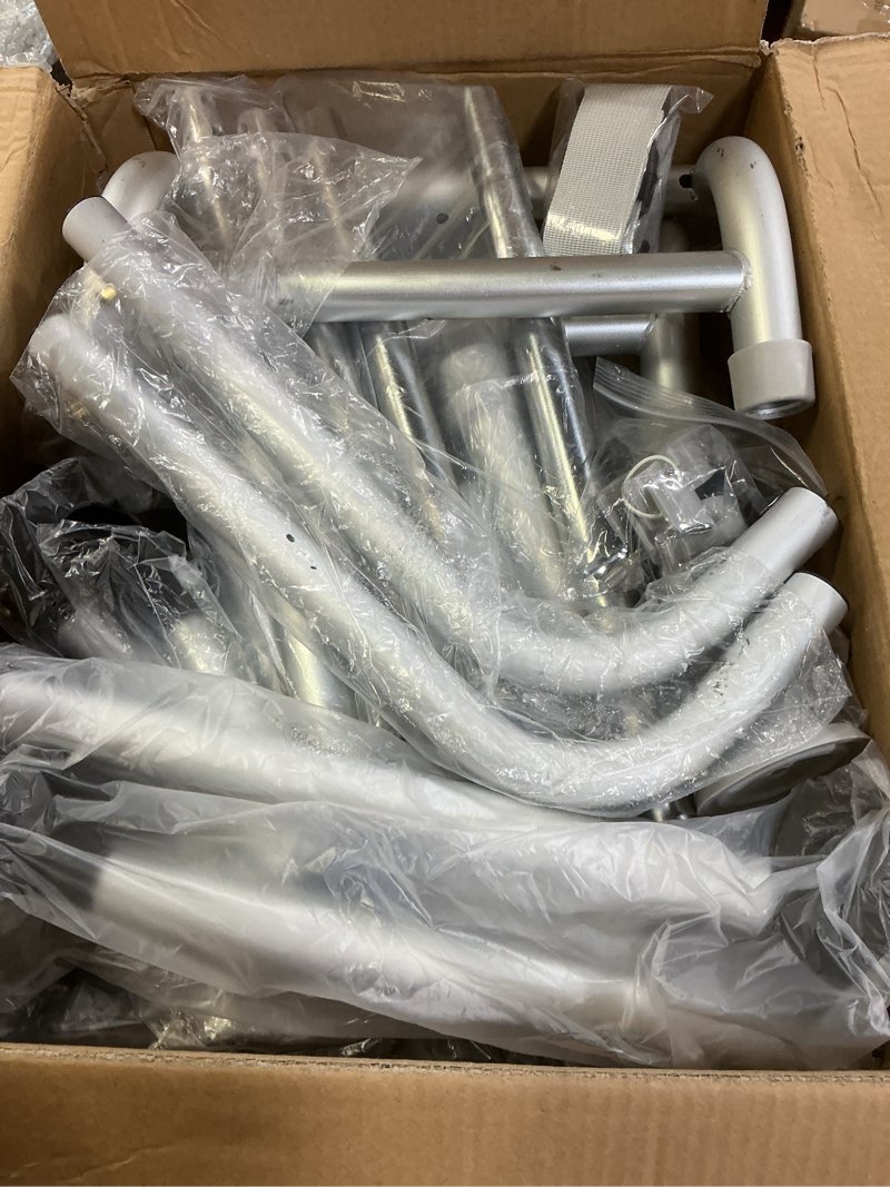 Condition photo showing Good Condition for Sliding Shower Chair with Arms and Back, 500lbs Tub Transfer Benches with Non Slip Aluminum Body and Suction Cups Adjustable Height Bath Seats for Seniros Elderly Disabled or Bariatric Adults XY5-G302-TL Largest Sliding Shower Chair Bench