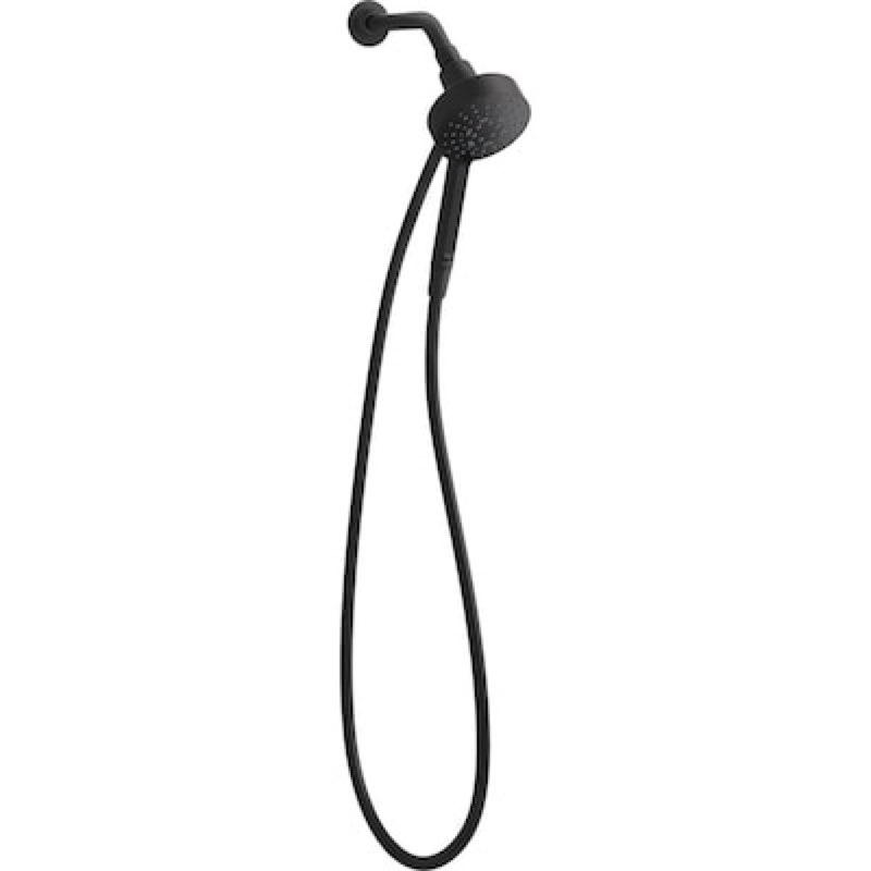 KOHLER Premise 3 -Spray Matte Black Handheld Shower Head 1.75 GPM