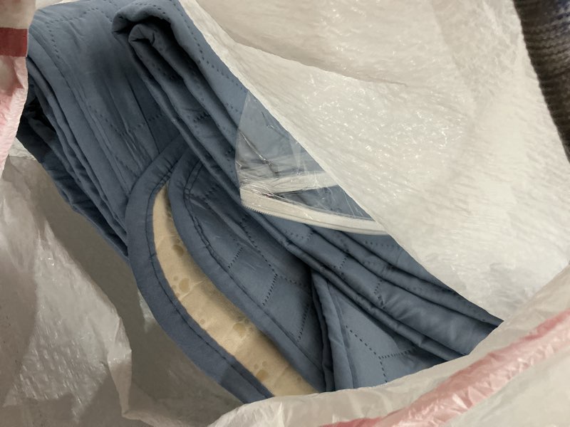 Condition photo showing Good Condition for tcksstex waterproof and anti-slip dog bed cover and pet blanket sofa pet bed mat ?car incontinence mattress protectors furniture couch cover for most cats dogs, pets?52x82-stoneblue? stoneblue 52x82inch (pack of 1)