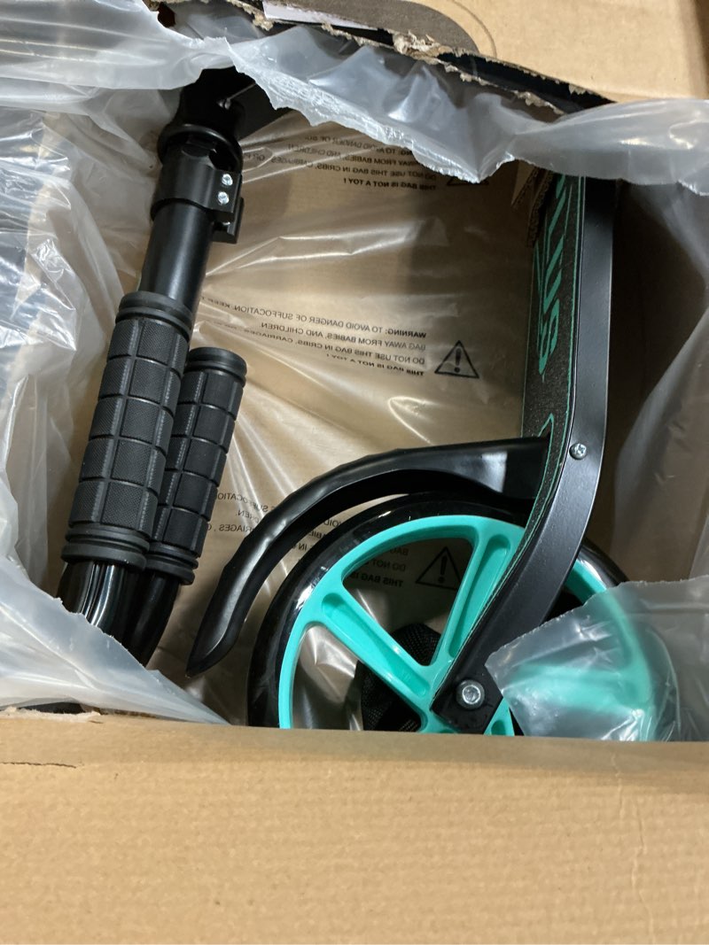 Condition photo showing Good Condition for Kick Scooter for Ages 6+,Kid, Teens & Adults. Max Load 240 LBS. Foldable, Lightweight, 8IN Big Wheels for Kids, Teen and Adults, 4 Adjustable Levels. Bearing ABEC9