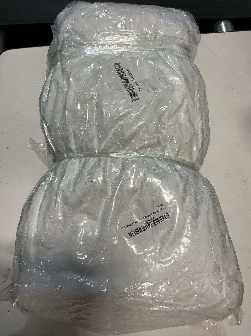 Condition photo showing New/Like New for 12 PCS Spin Mop Replacement Head,100% Microfiber Mop Refills Head Compatible with Triangle Spin Mop, 360 Degree Micro Spinning Mop Replace Head for Easy House Cleaning Floor Mopping… 12PCS