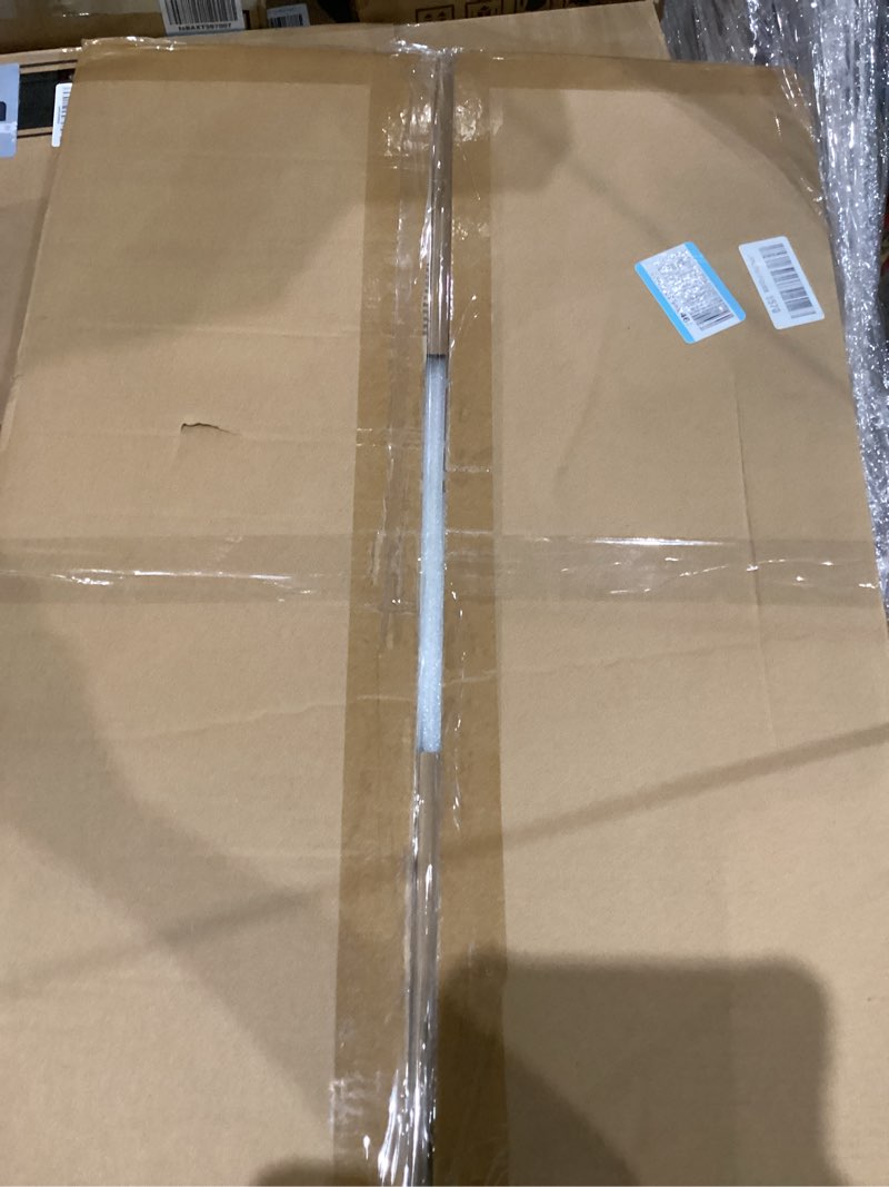 Condition photo showing Good Condition for Mobile Standing Desk with Drawer, 32" Rolling Desk with Cup Holder and Hooks, Portable Laptop Cart on Wheels, Height Adjustable Workstation with Storage for Home Office, White White 32"