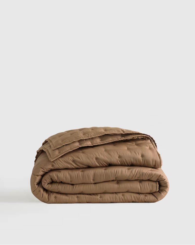 bamboo dream quilt full/queen color walnut