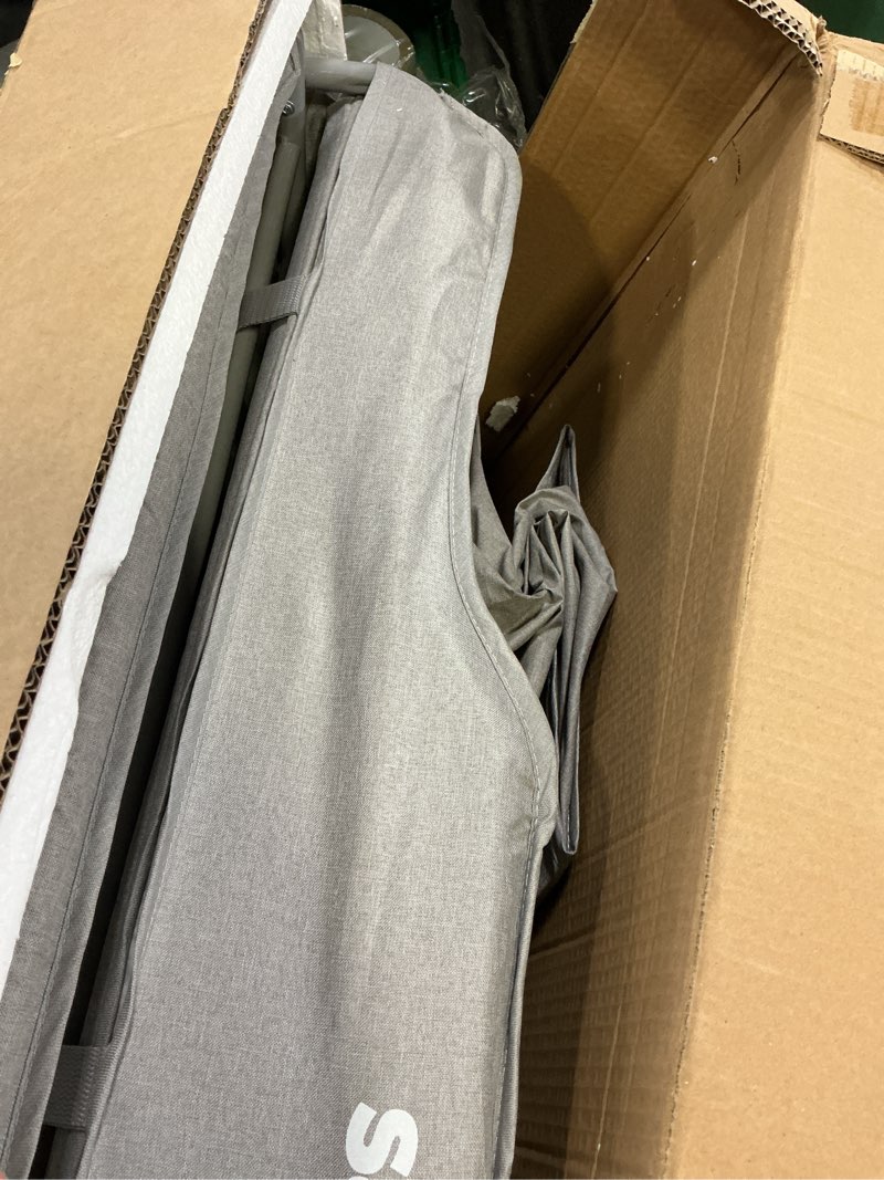 Condition photo showing As Is for Saryocy Baby Changing Table, Versatile Folding Changing Table, Waterproof Diaper Changing Station, Adjustable Height with 2 Drawers,Baby Changing Station, Mobile Nursery for Infant and Newborn