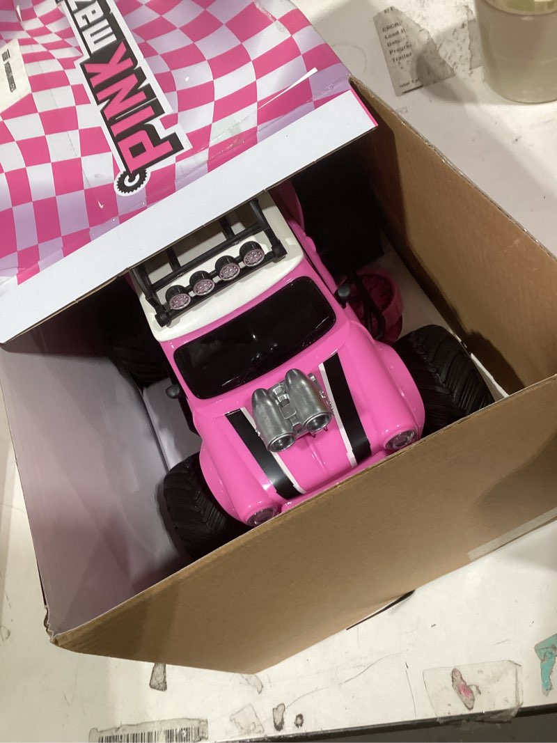 Condition photo showing Good Condition for 10Leccion Remote Control Car, Pink RC Truck With Two Rechargeable Batteries, Toys for 3-8 Year Old Girls, Birthday Ideas