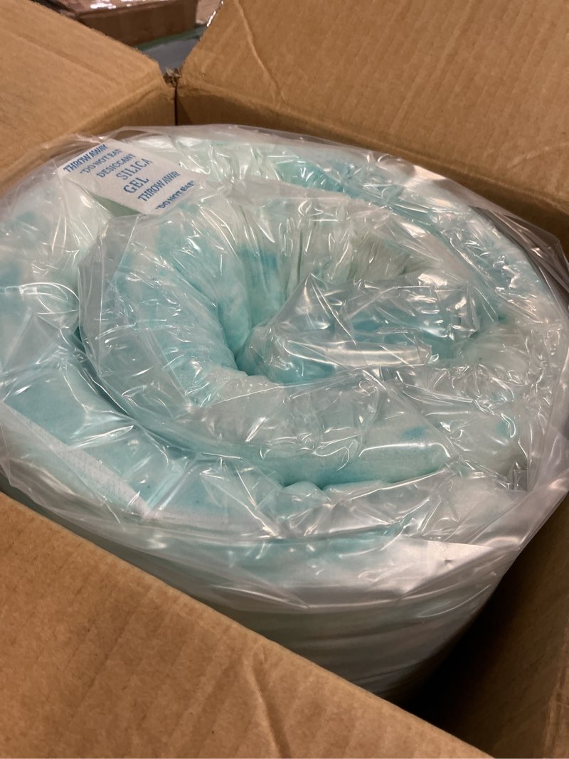 Condition photo showing New/Like New for sweetcrispy mattress topper full, 3 inch thick memory foam gel infused cooling toppers pad for full size bed, sleeper sofa, rv, camper, certipur us certified, ventilated and breathable, blue 3 in full