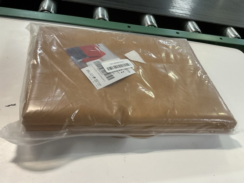 Condition photo showing New/Like New for 2-pack round 120-inch coffee table cloths, solid stain and wrinkle resistant circular tablecloth, premium plain weave polyester fabric table linen covers for hotel, banquet coffee 120" (2pc - round)