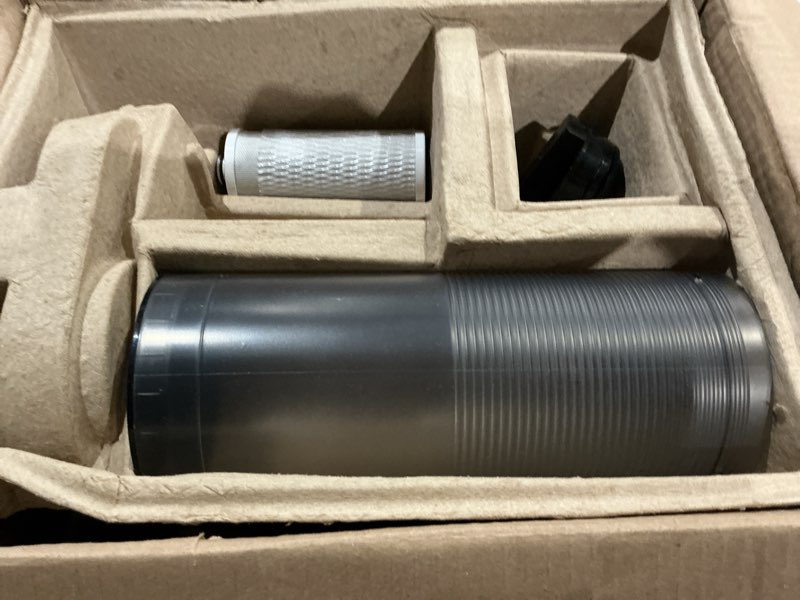 Condition photo showing As Is for aquasana countertop water filter dispenser system - clean water machine