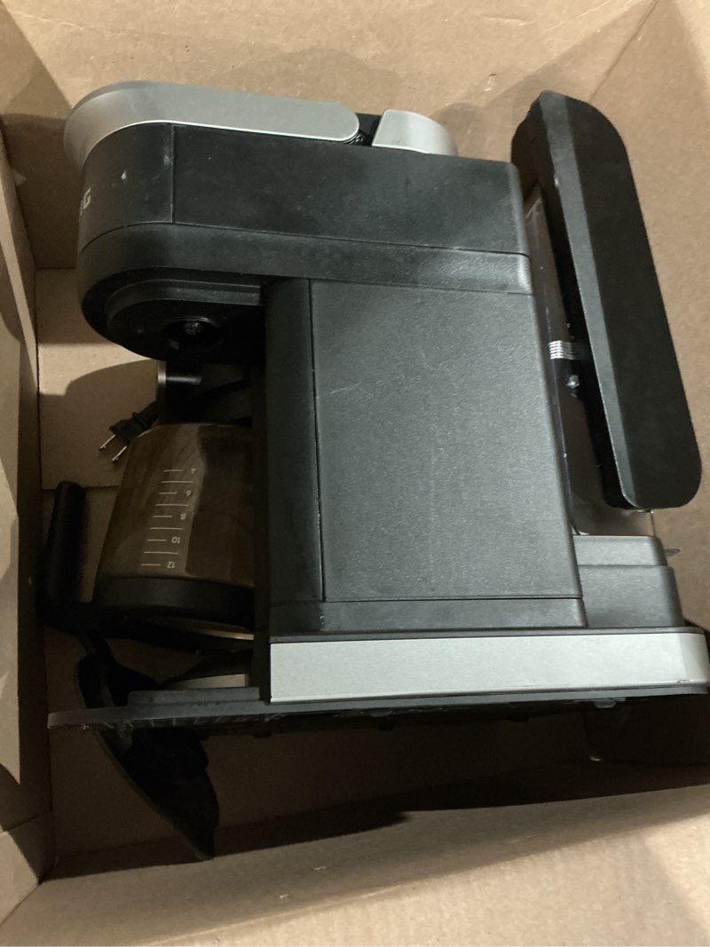 Condition photo showing As Is for keurig k-duo hot & iced single serve & carafe coffee maker, multistream technology, 72oz reservoir (gen 2)