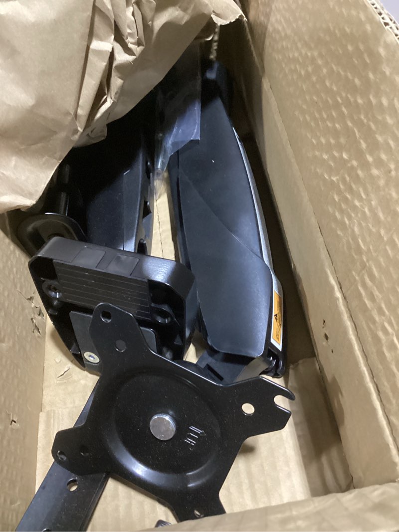 Condition photo showing Good Condition for amazon basics gas spring single computer monitor arm mount, adjustable, holds up to 27" monitors, black