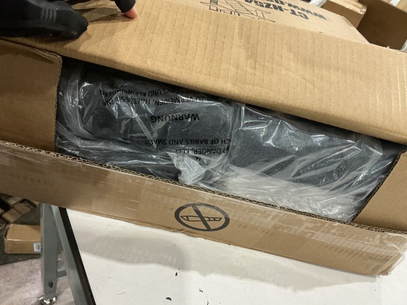 Condition photo showing Good Condition for fdw | 54" cat tree tower | dark gray | multi-level indoor activity center with sisal scratching posts, condos, plush perches, hanging cat toys | sturdy, easy to assemble | for kittens & adult cats dark gray 54in