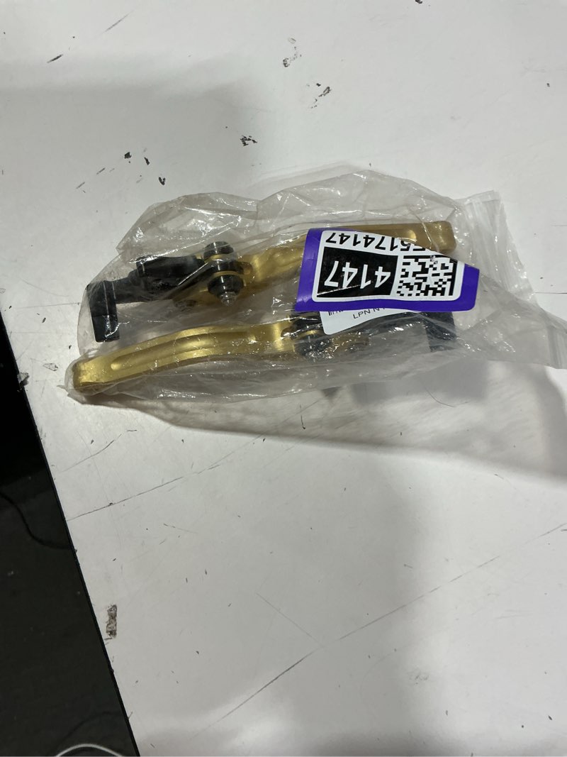 Condition photo showing New/Like New for hopider short brake clutch levers compatible with grom msx125 2014-2019 | cbr250r 2011-2013, cbr300r/cb300f/fa 2014-2019, cb400f/cb400r 2013-2015, cbr500r/cb500f/x 2013-2019,gold