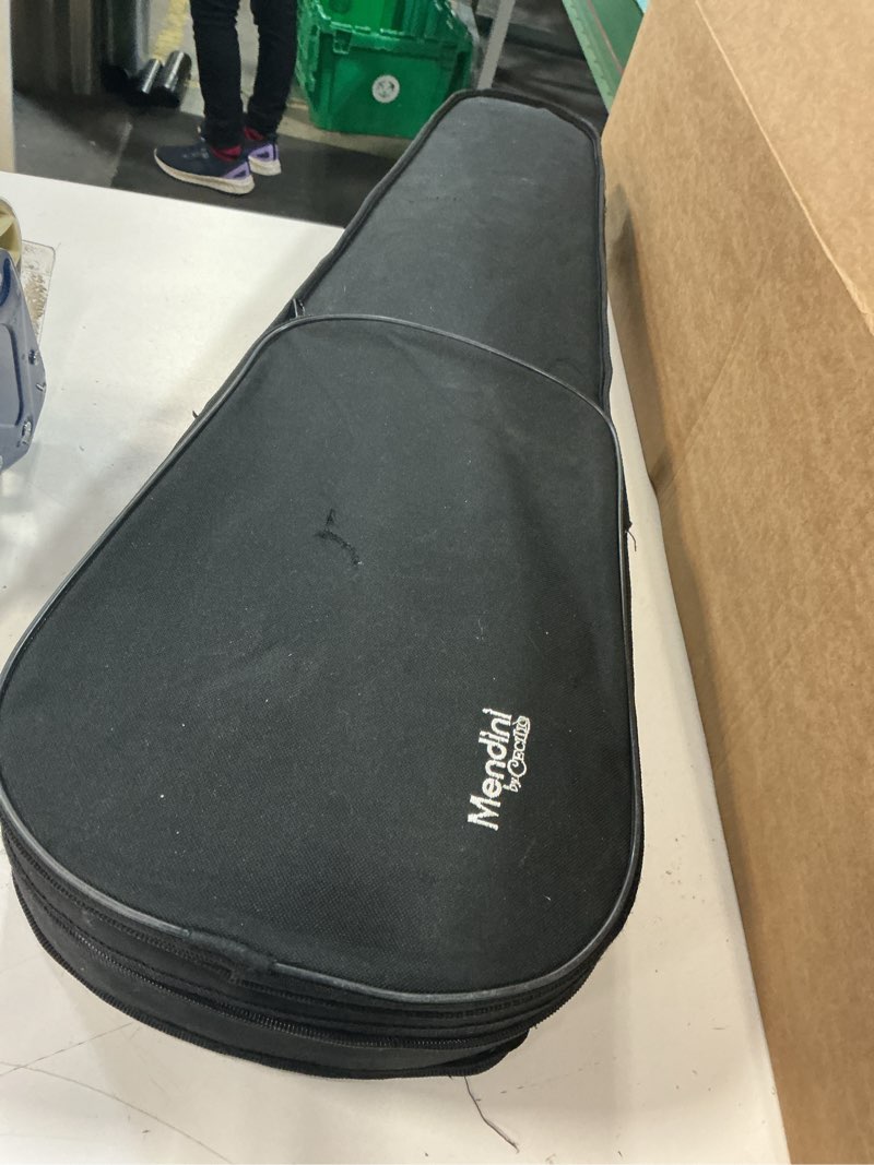 Condition photo showing As Is for cecilio cvn-300 4-strings violins case black 