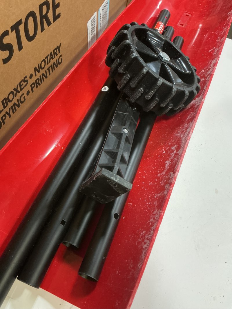 Condition photo showing As Is for 03 CRAFTSMAN 10 cu ft Poly Cart [CMXGZBF7124489]