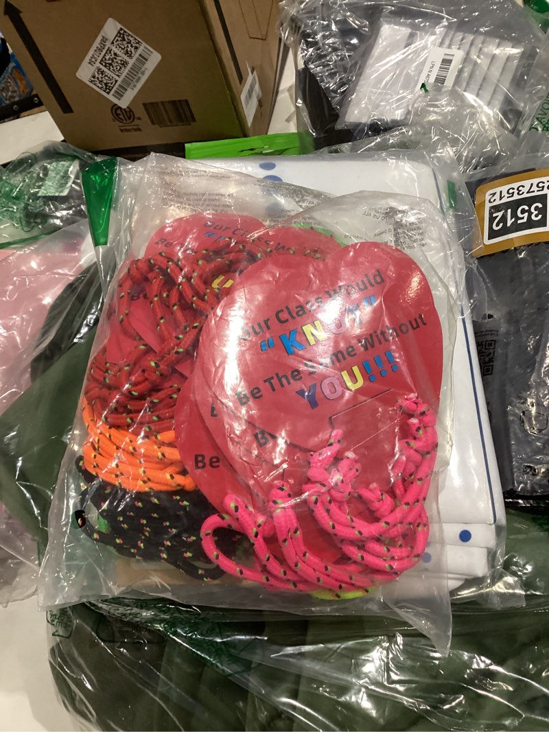 Condition photo showing New/Like New for Valentines Day Cards for Kids School: 48 Packs Valentines Day Gifts for Kids Friendship Bracelets with Cards from Teacher Party Favors Classroom Exchange