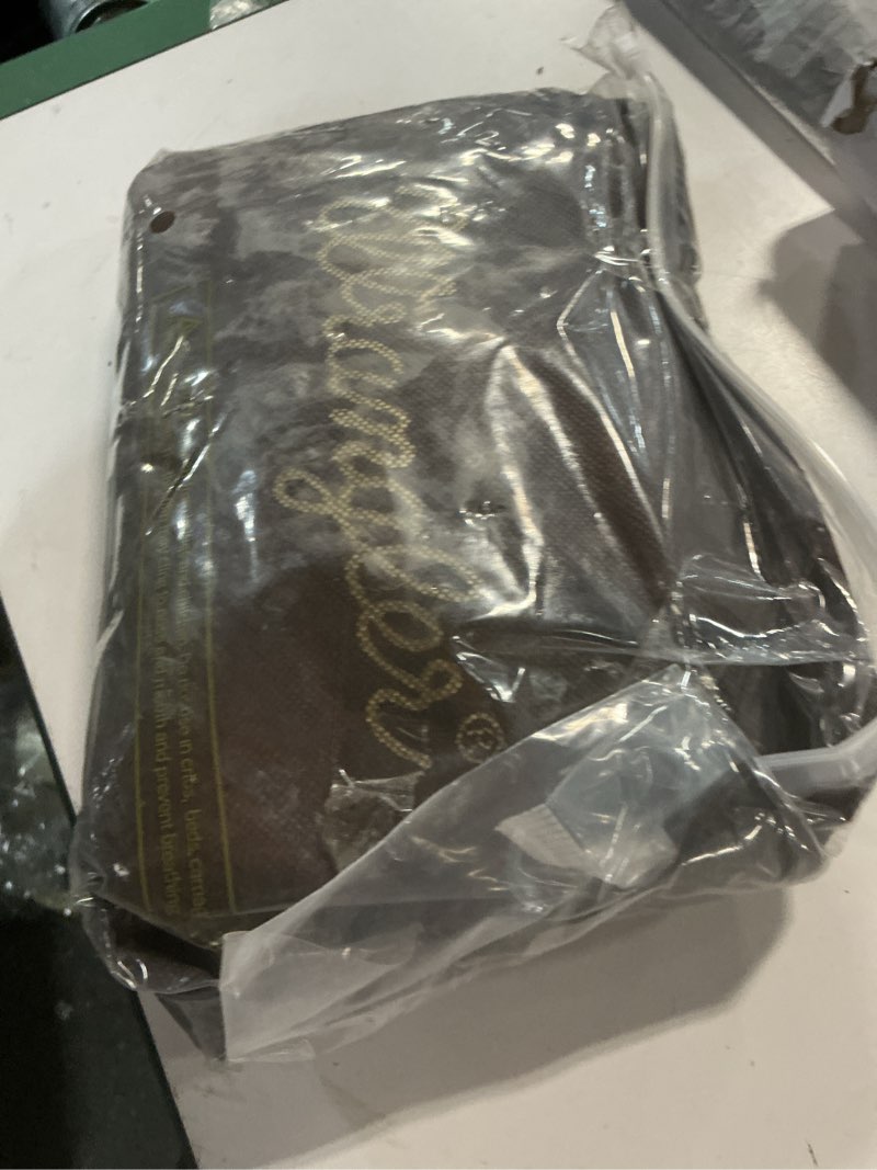 Condition photo showing New/Like New for Wrangler Crossbody Small Purse for Women Wristlet Fringe Bag Western Purse Angel Brown